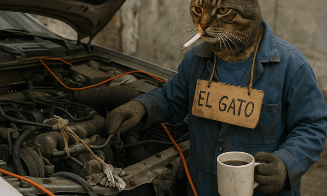 Voir l'image Révision sous tension — El Gato Mechanics — photo 1